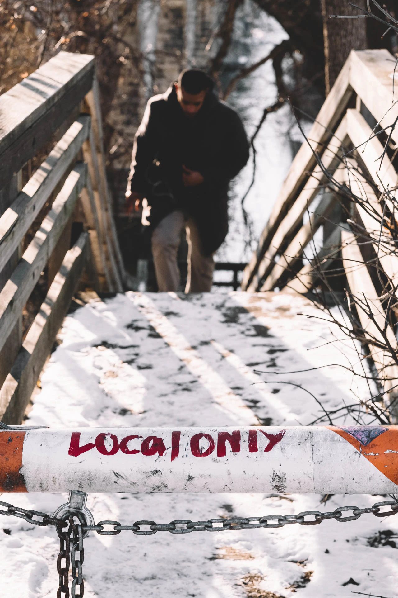 Local Only sign Minneapolis