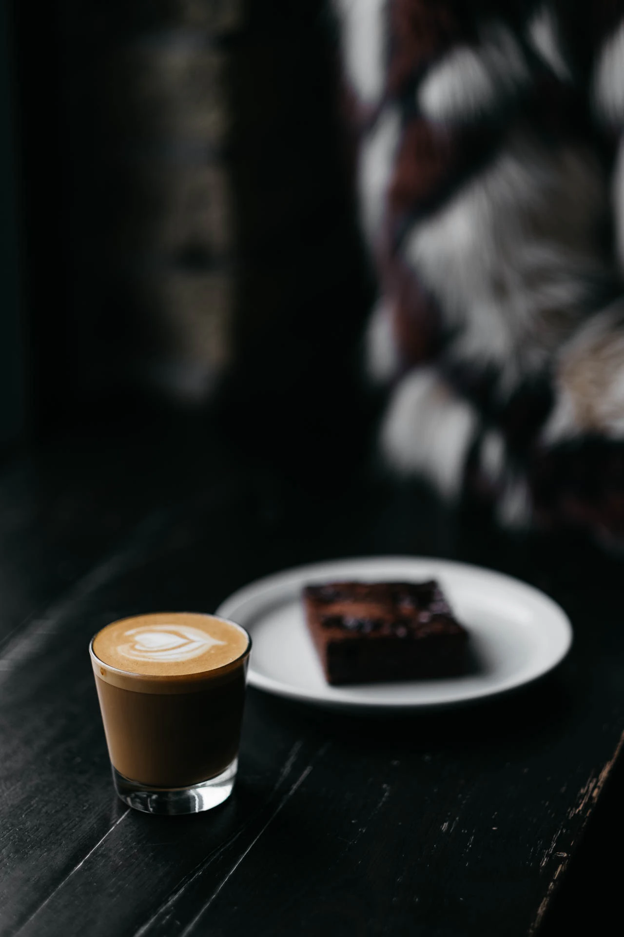 coffee and pastry at spyhouse coffee in Minneapolis