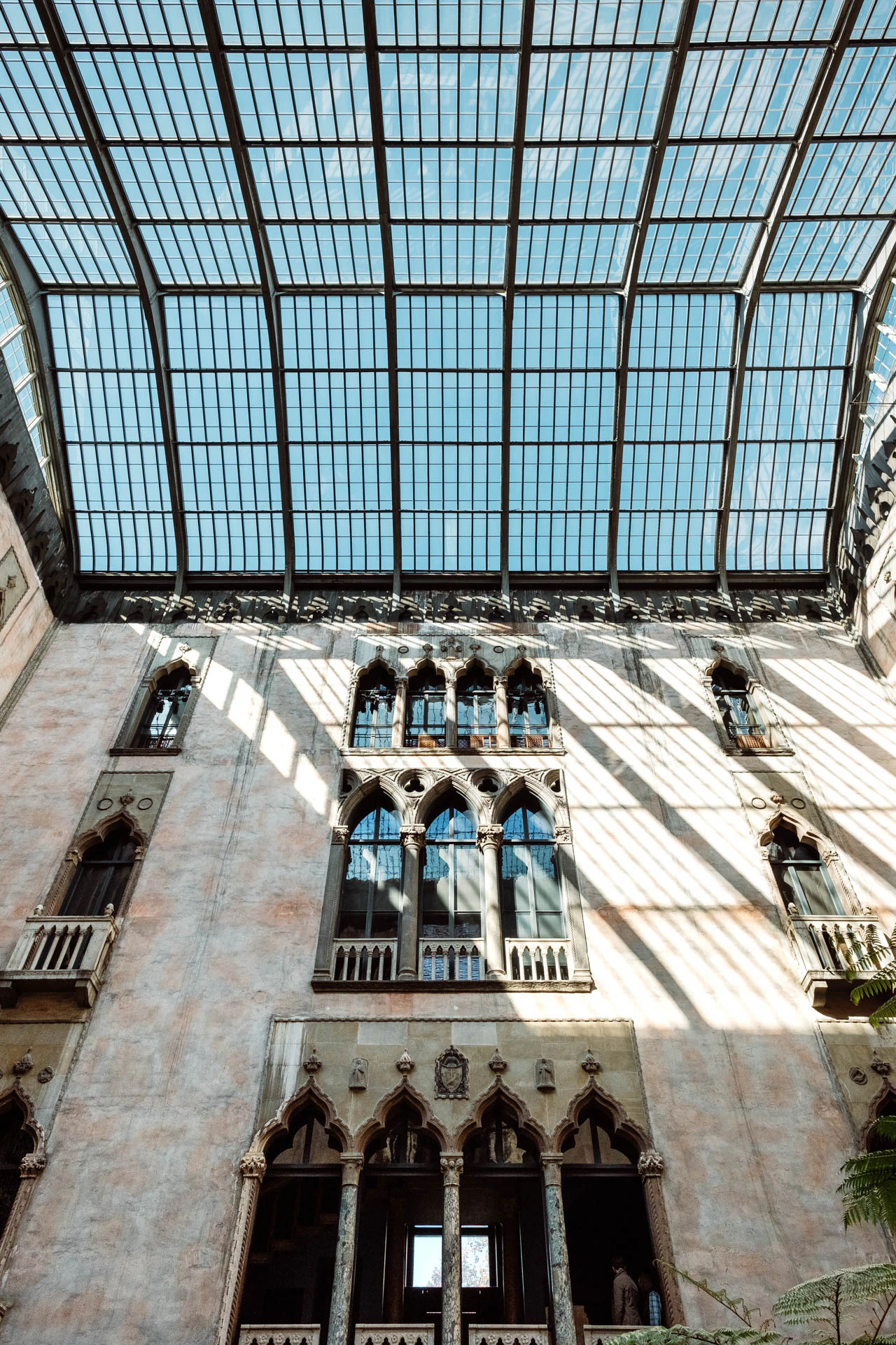 steward Isabelle Gardner museum skylight in Boston