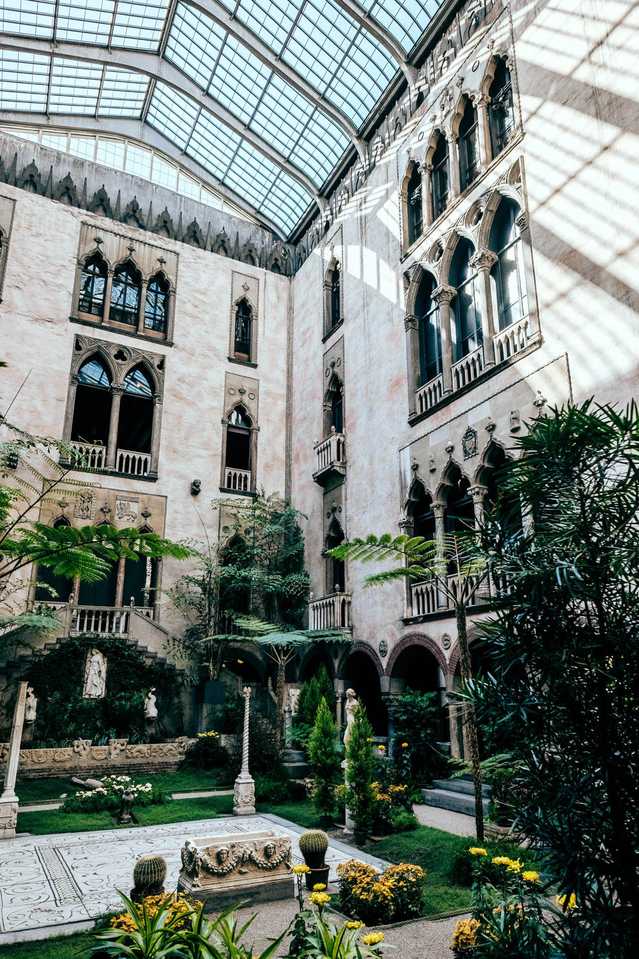 steward Isabelle Gardner museum skylight in Boston