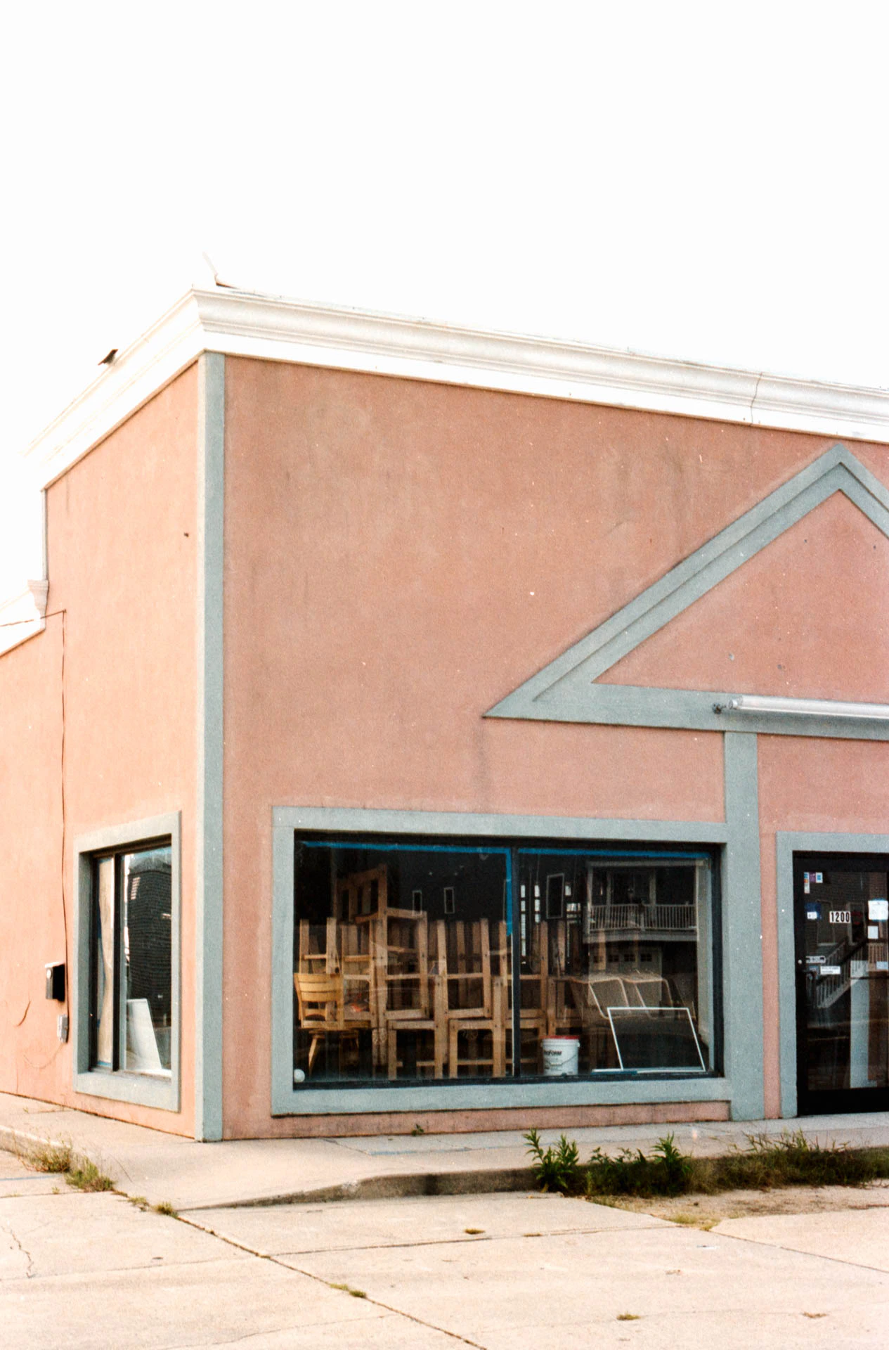 closed store in LBI on film