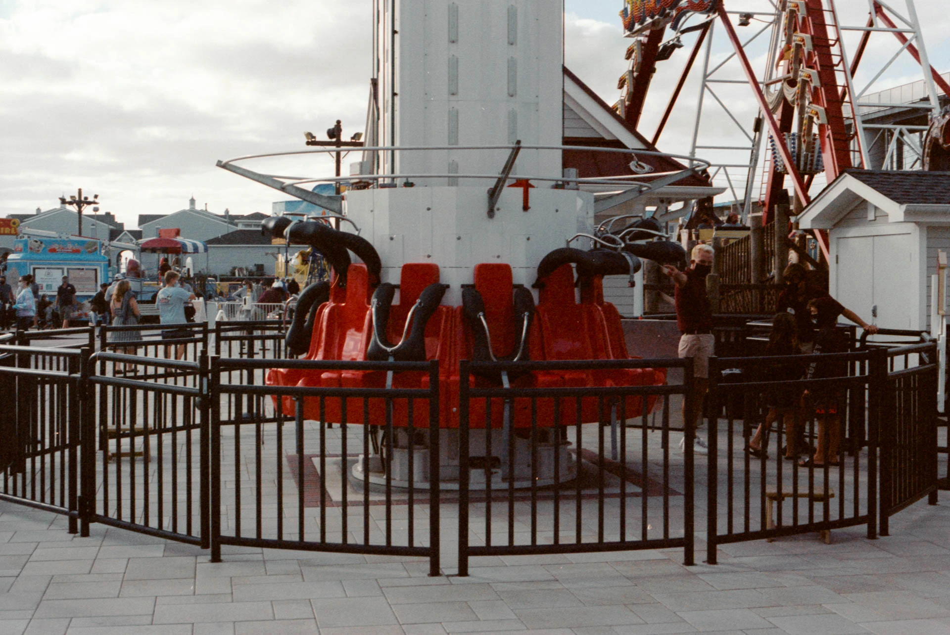 Fantasy island amusement park lighthouse in LBI on film