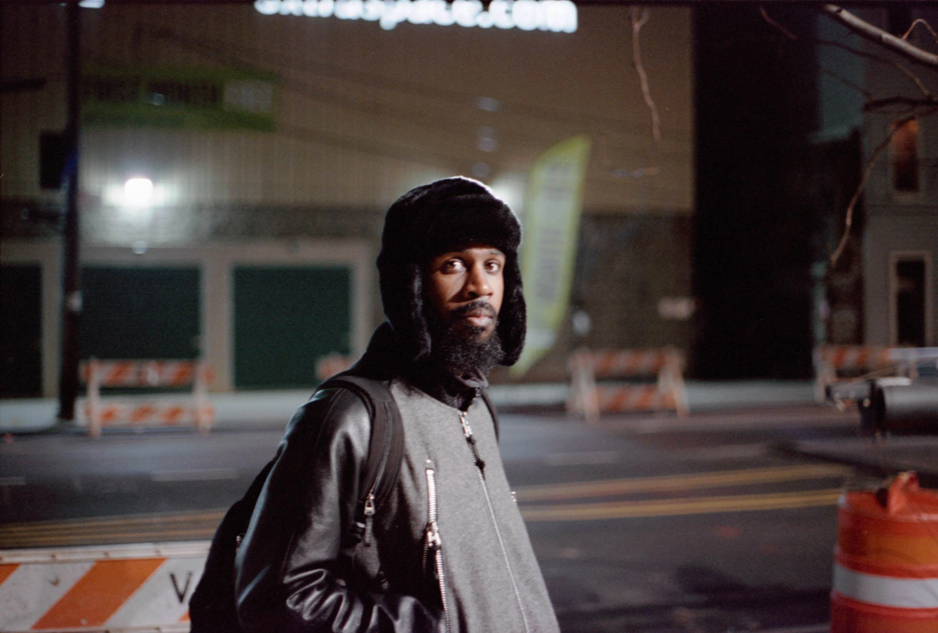 Jeff Boodie portrait on film