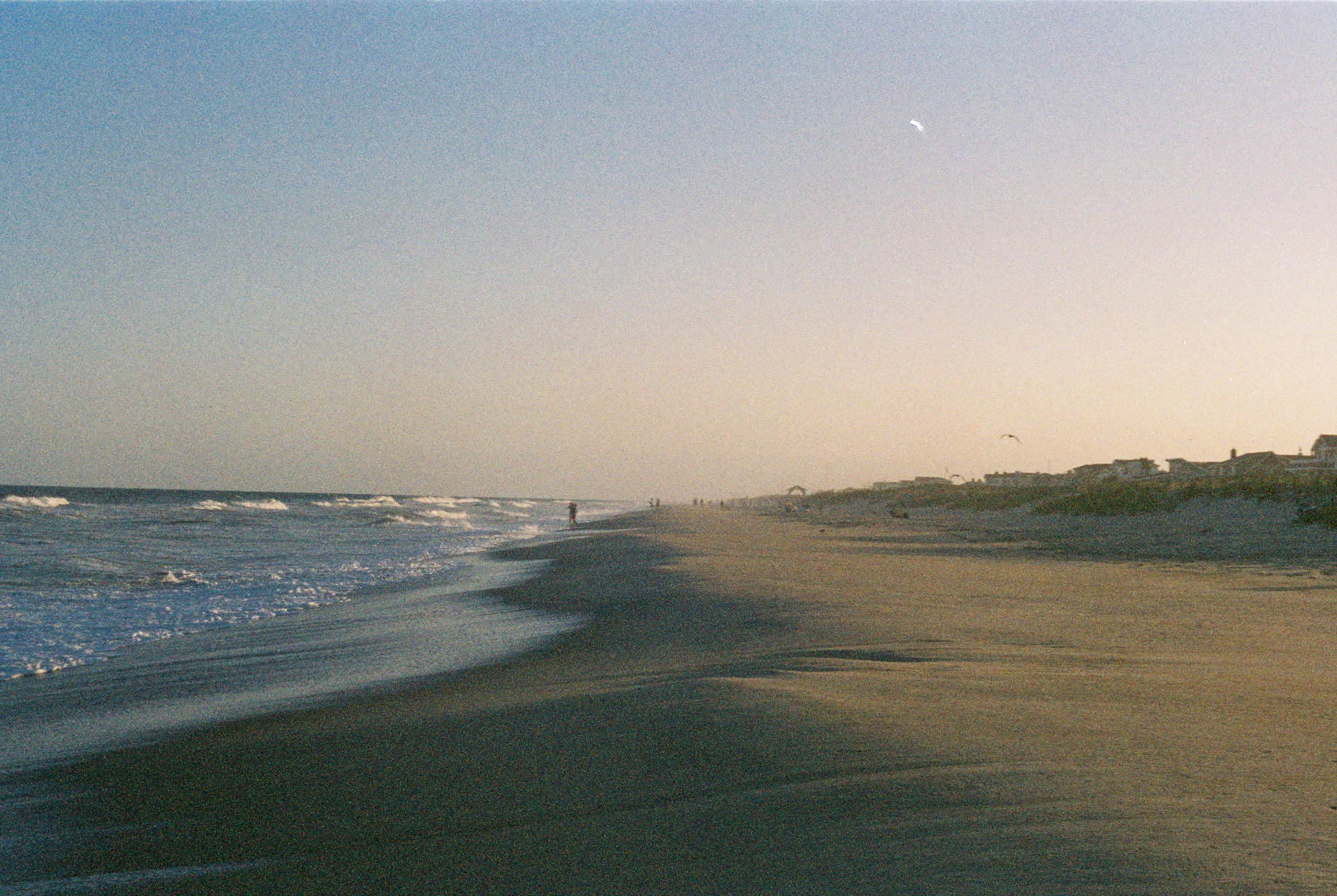 Long Beach Island coast on film
