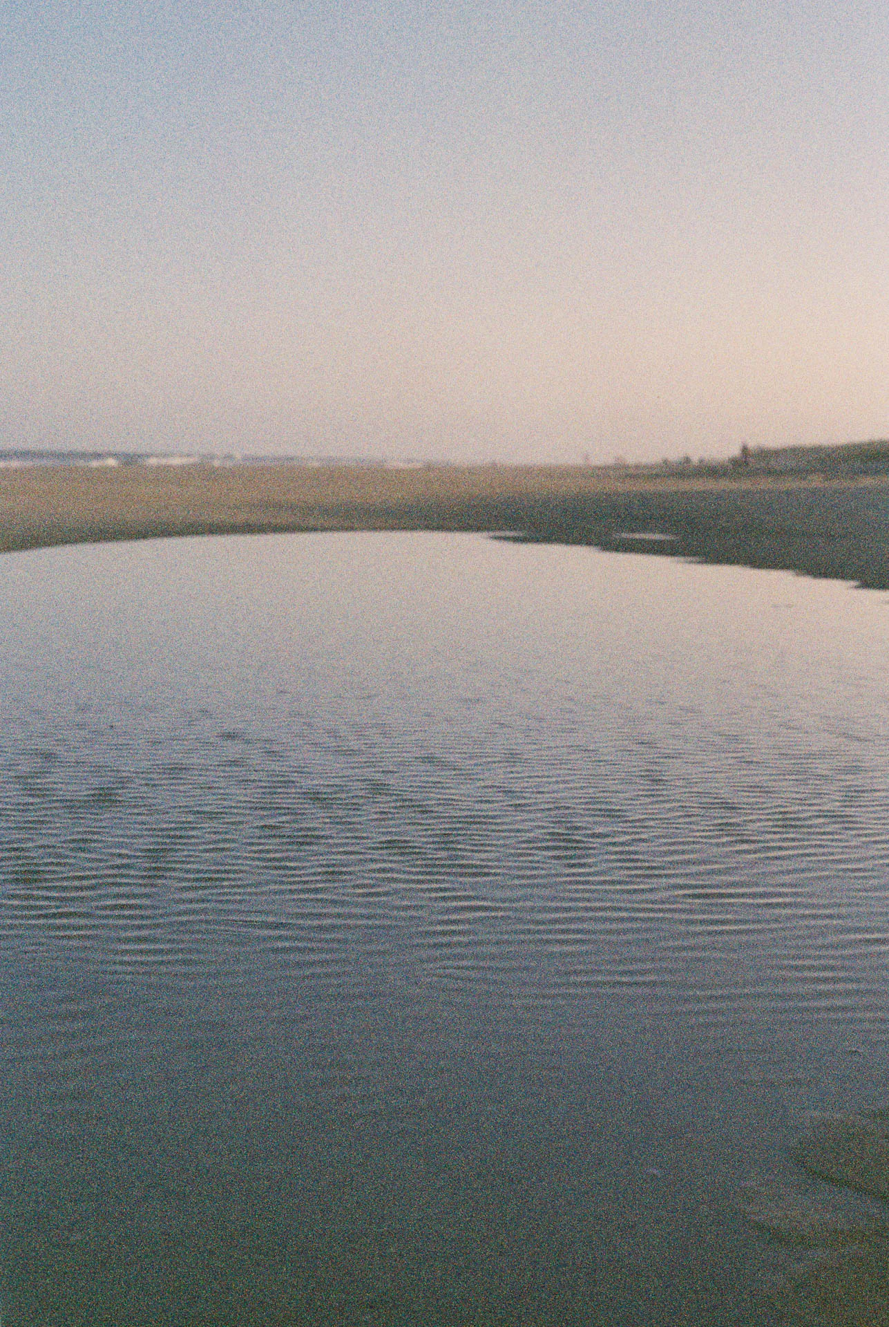 Long Beach island beach on film
