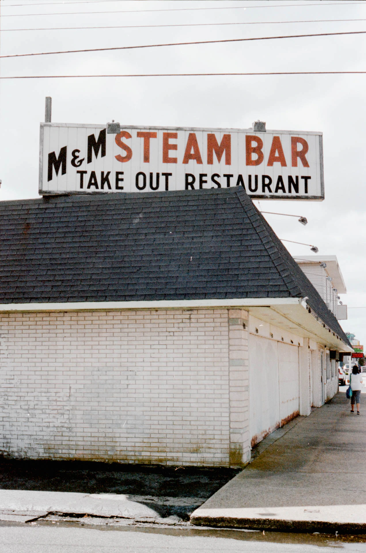 MM steam bar in Long Beach island on film