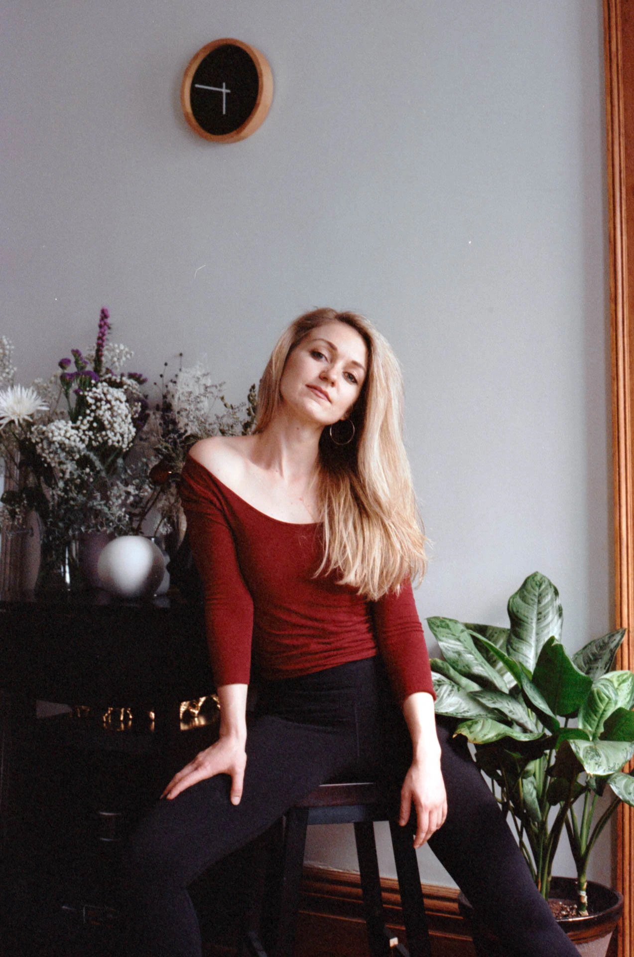 Richelle Rice apartment portraits on film