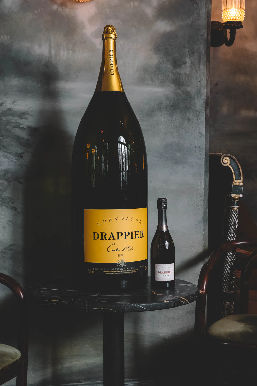 Le Coucou Drappier Champagne New Years Shoot