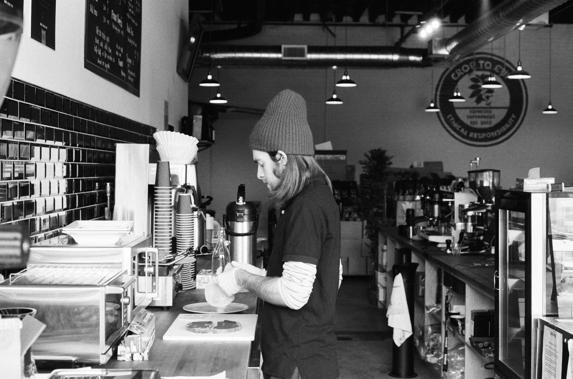 Abbotsford road coffee on film
