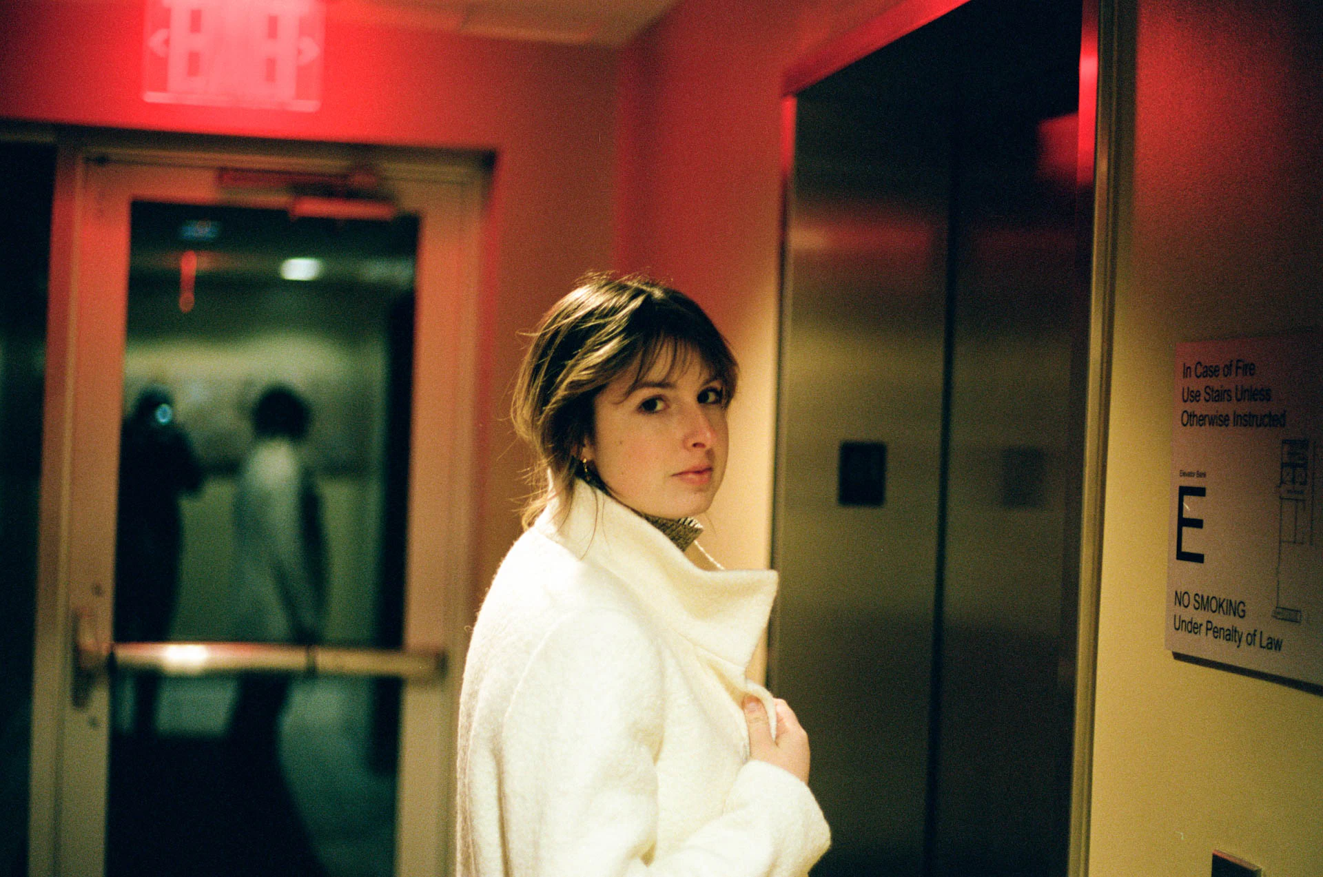 tia Meyers portrait on film