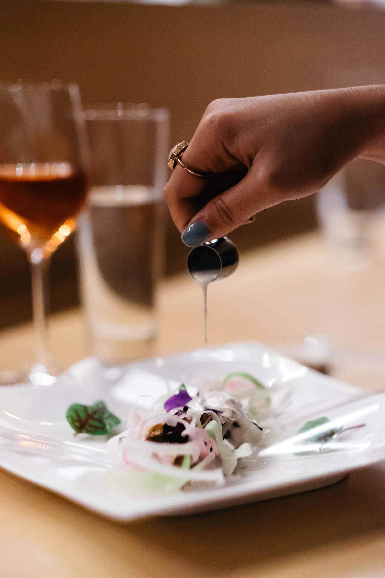 food and cooks at Morimoto nyc