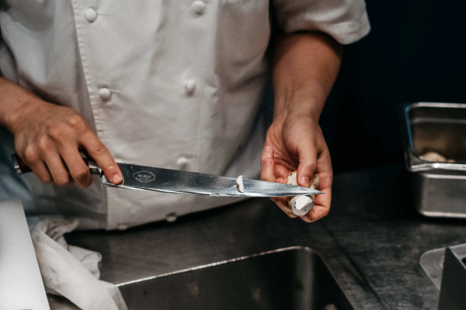 food and cooks at Morimoto nyc