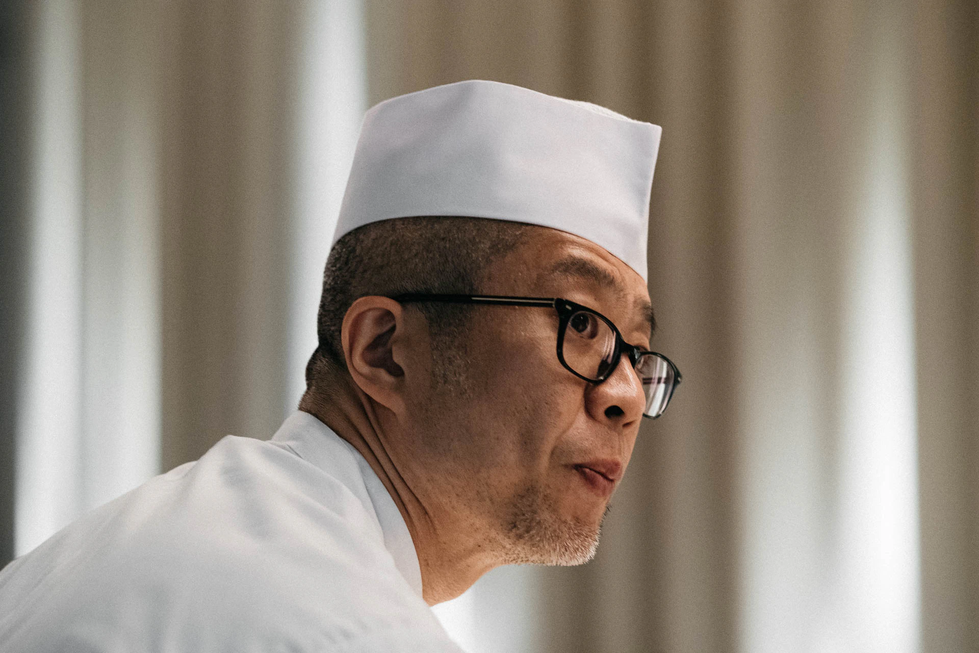 food and cooks at Morimoto nyc
