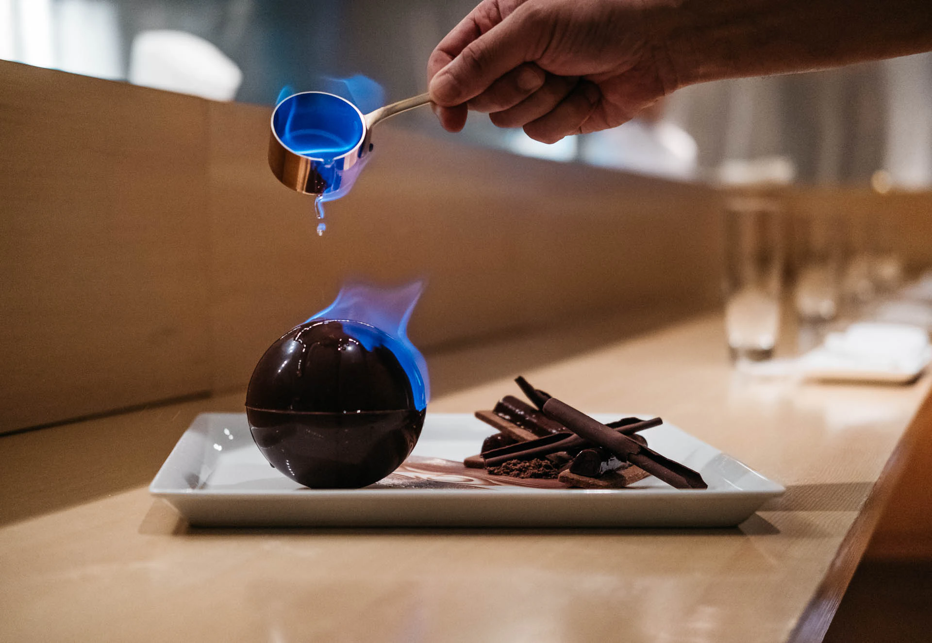 food and cooks at Morimoto nyc