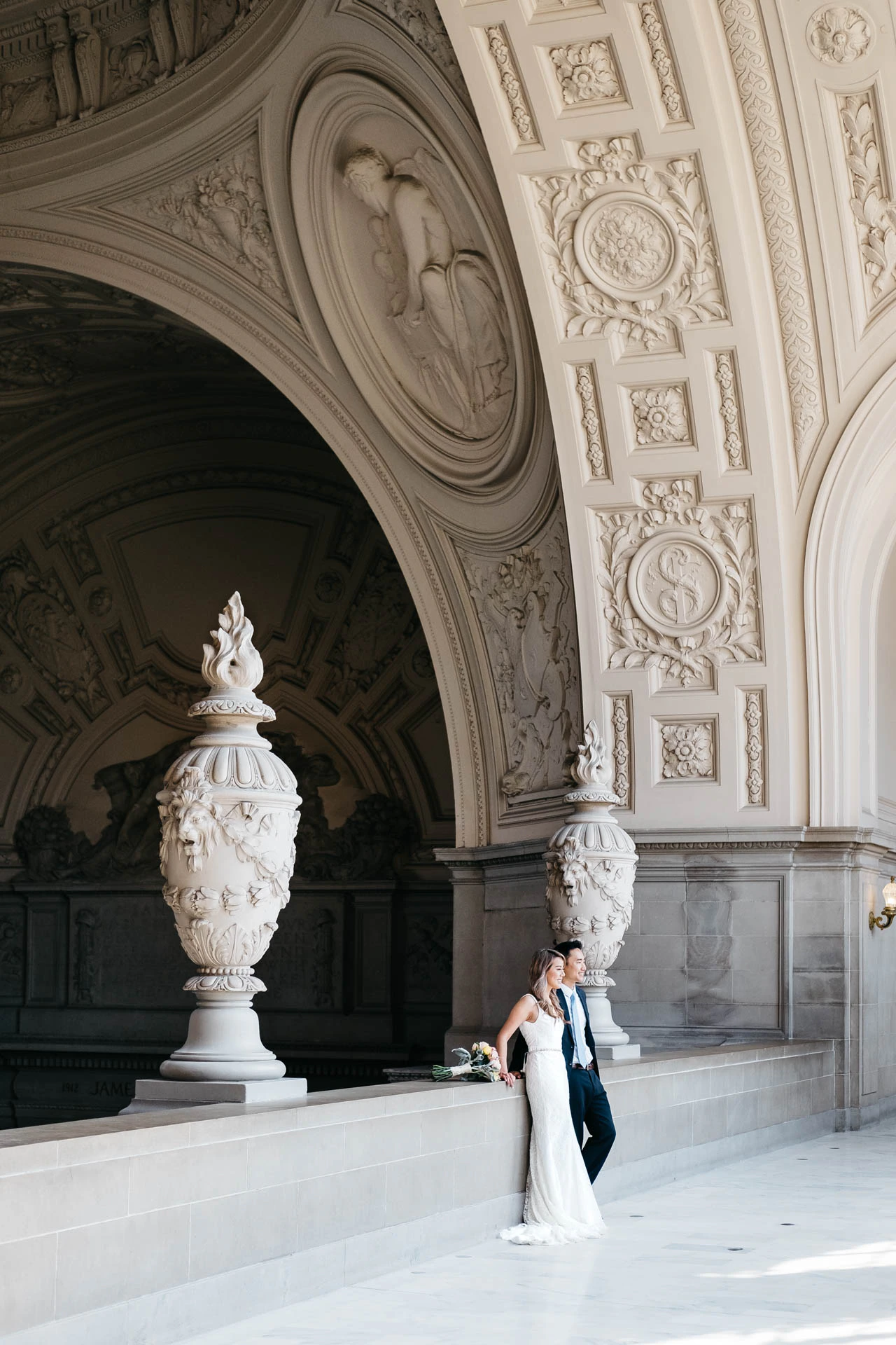 San Francisco city hall wedding