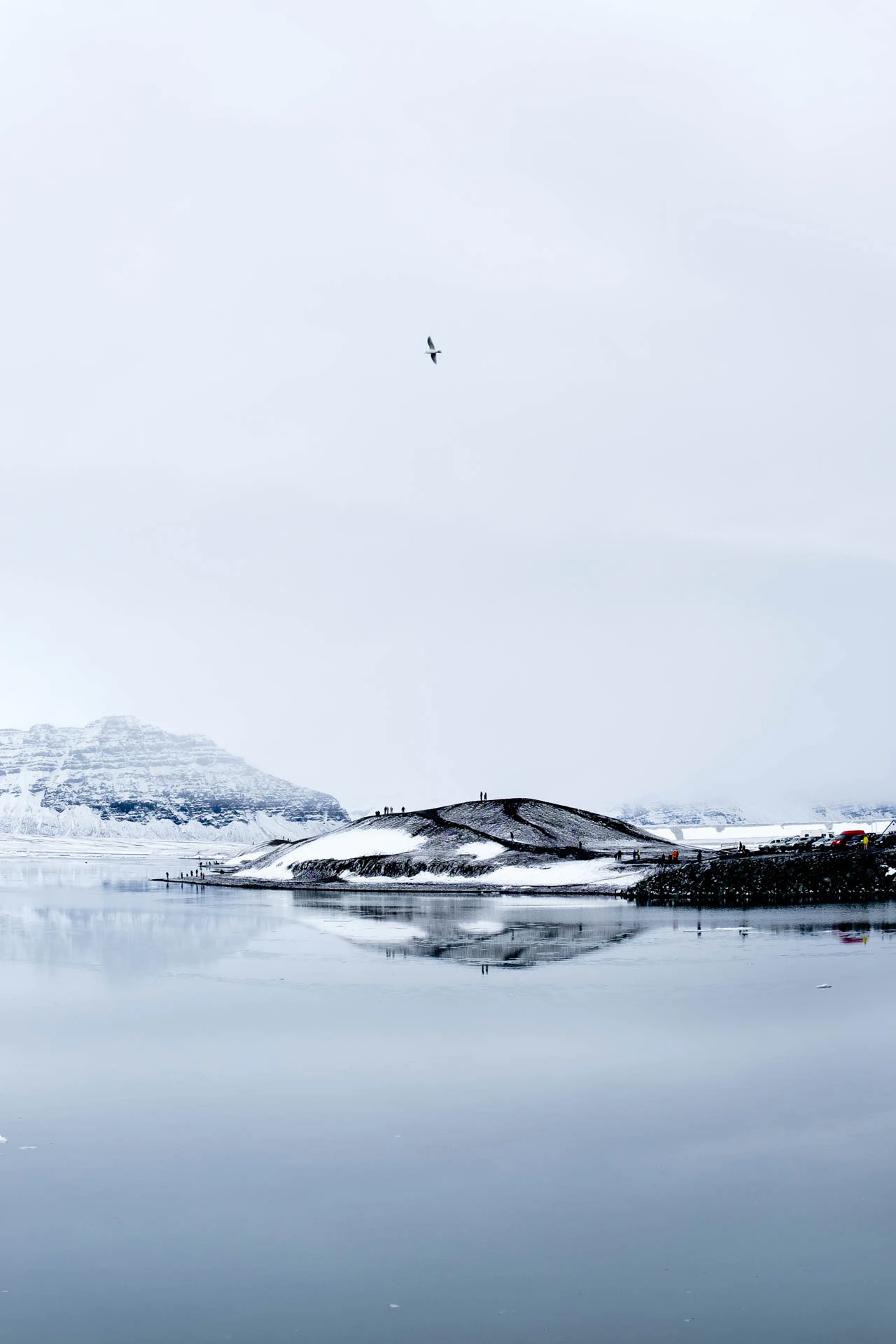 Glacier Lake in iceland