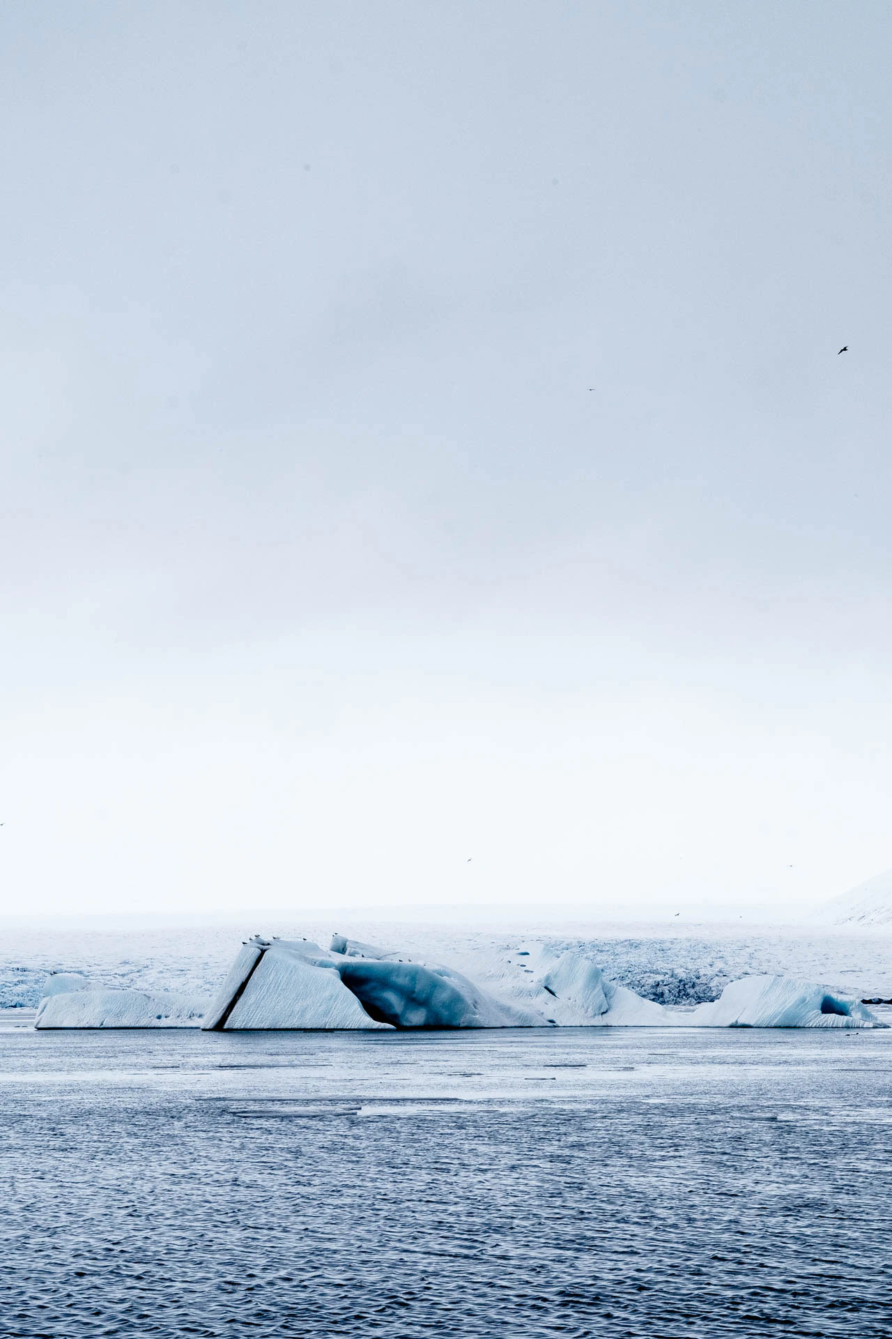 Glacier Lake in iceland