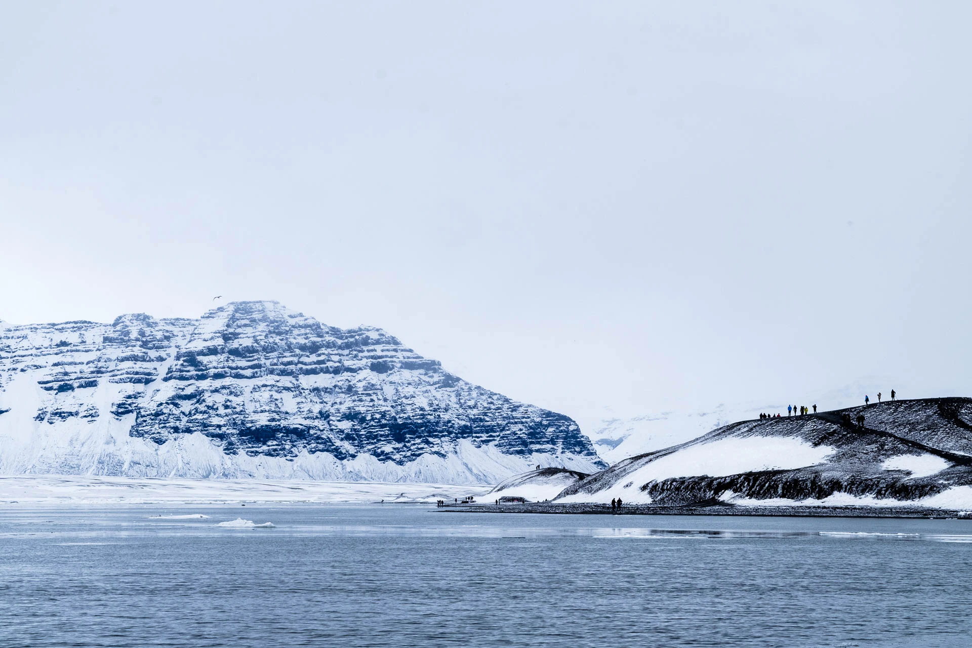 Glacier Lake in iceland