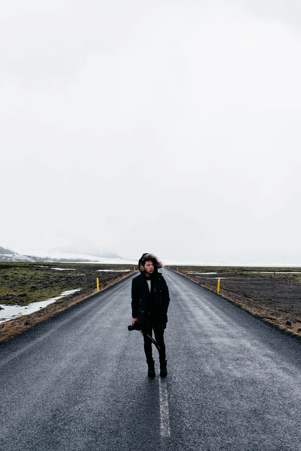 Mitch phun in iceland