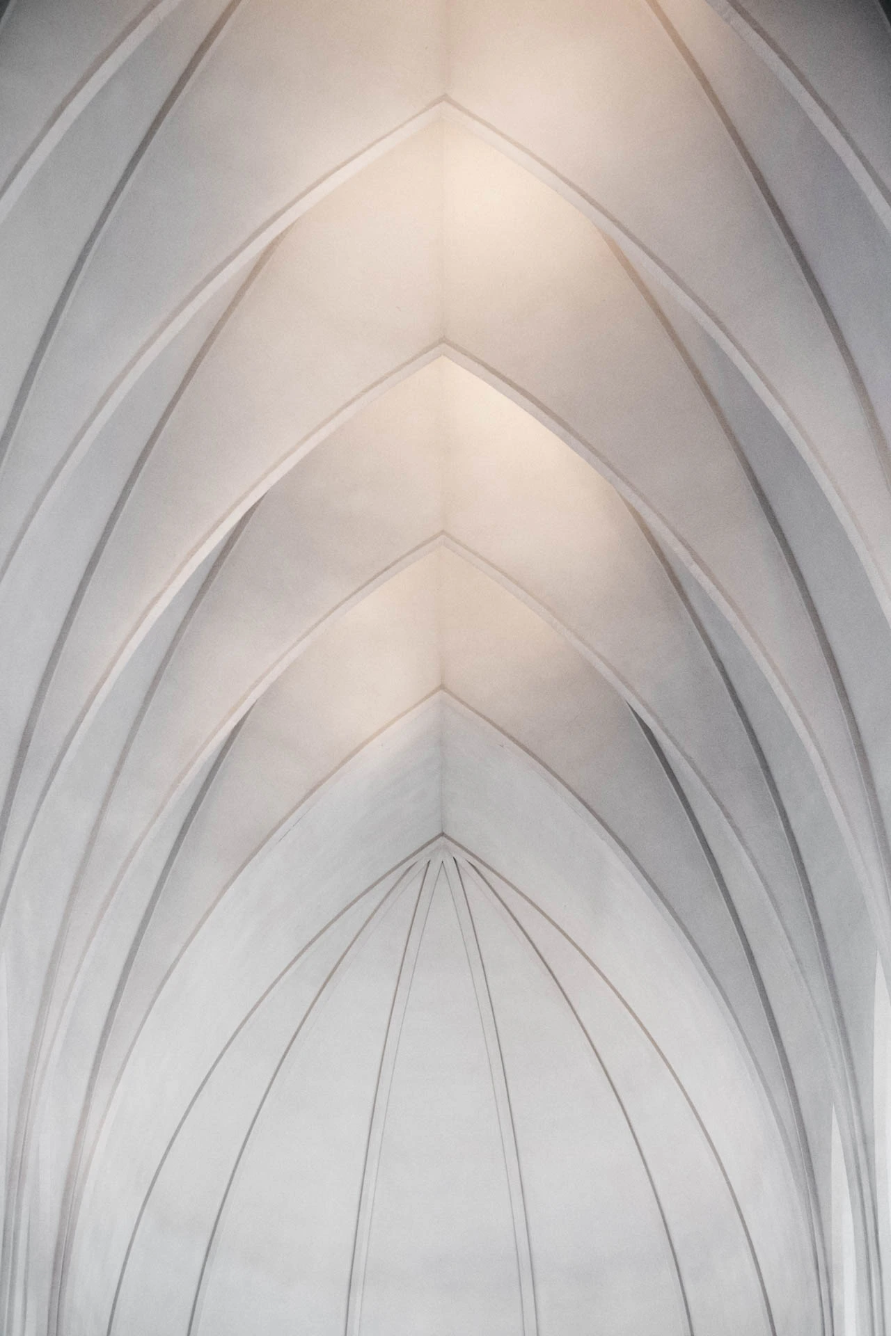 Hallgrímskirkja interior iceland church