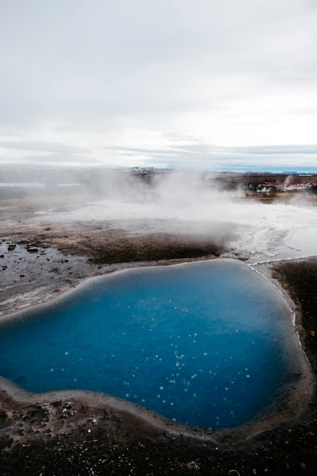 Geysir and hot springs in iceland
