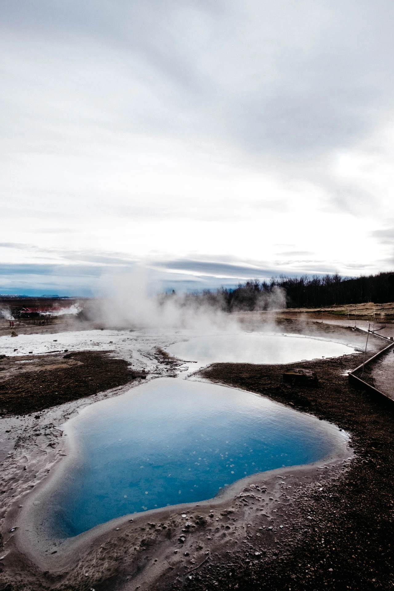 Geysir and hot springs in iceland