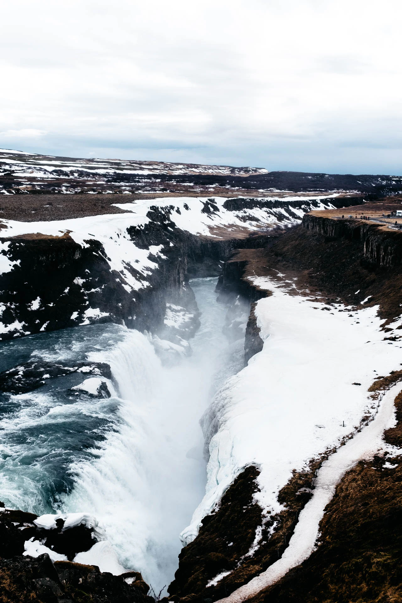 Gullfoss Waterfall in iceland
