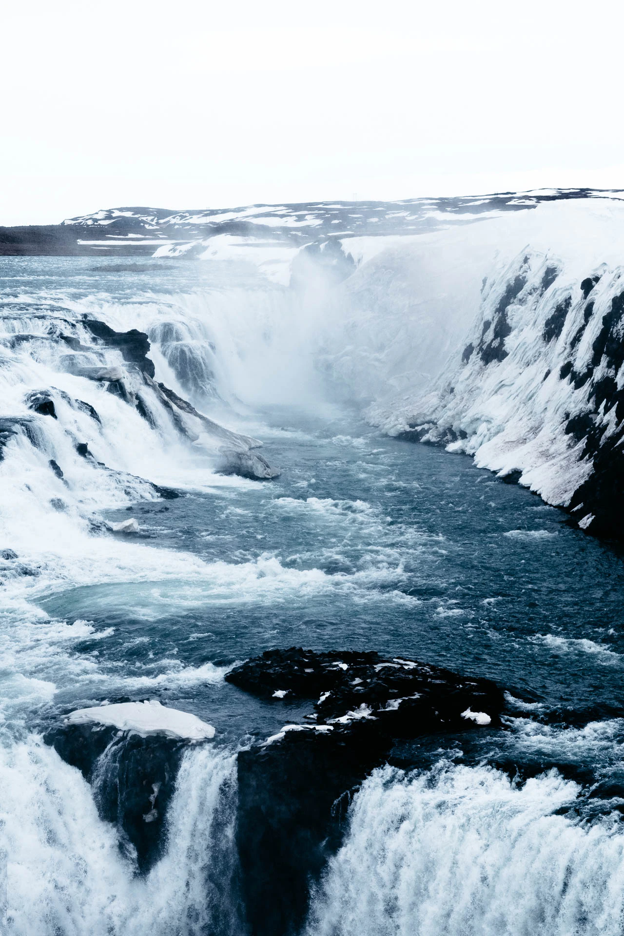 Gullfoss Waterfall in iceland