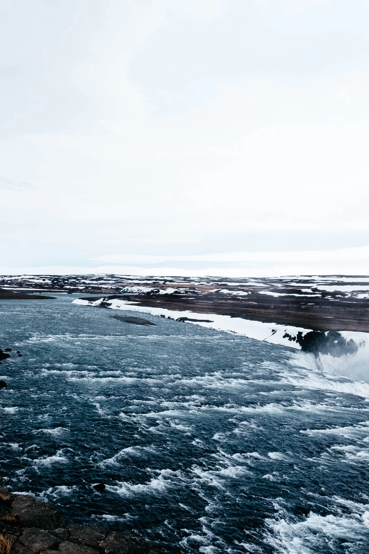 Gullfoss Waterfall in iceland