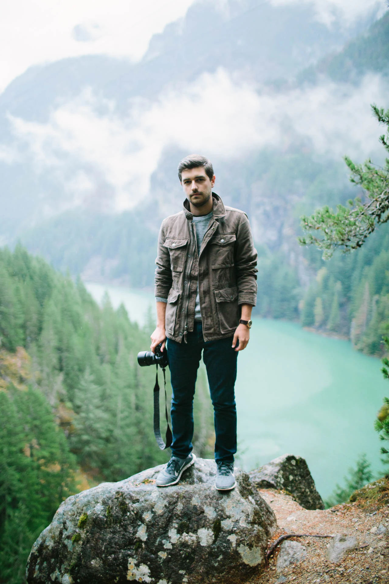 Jonathan Grado on north cascades