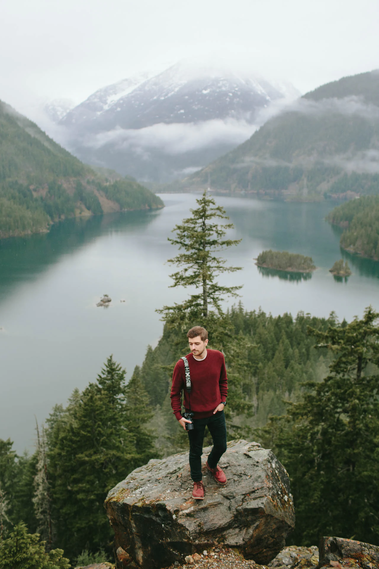 Jonathan Grado on north cascades
