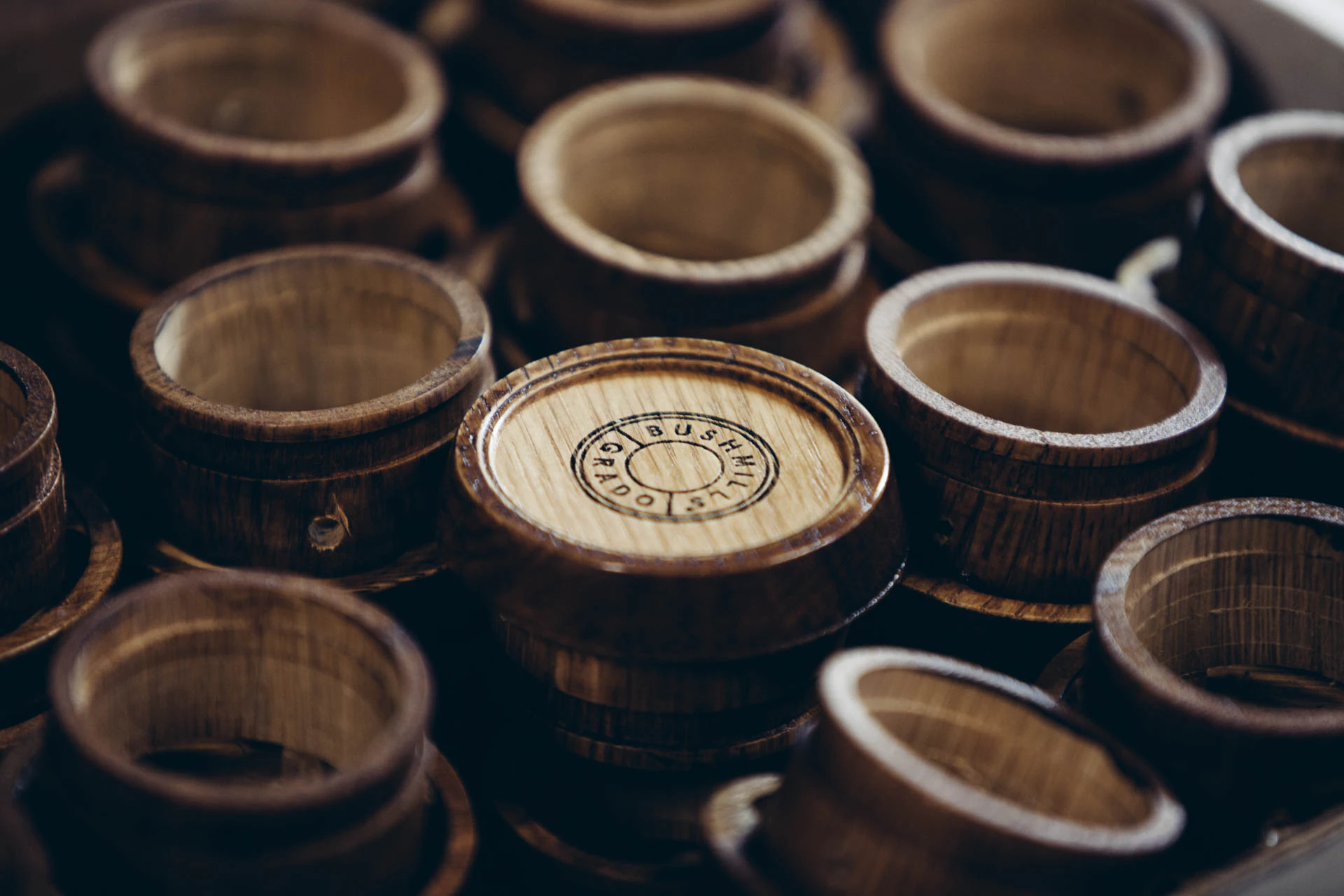 Bushmills Grado wooden headphone collaboration