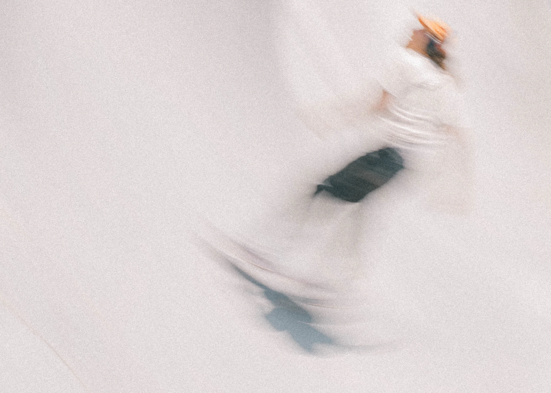 skateboarder in motion at venice beach