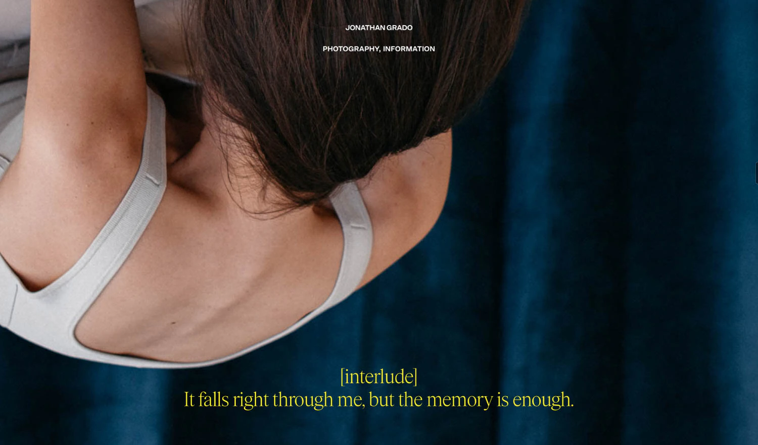 Saint Citrus Interlude on Jonathan Grado's Website