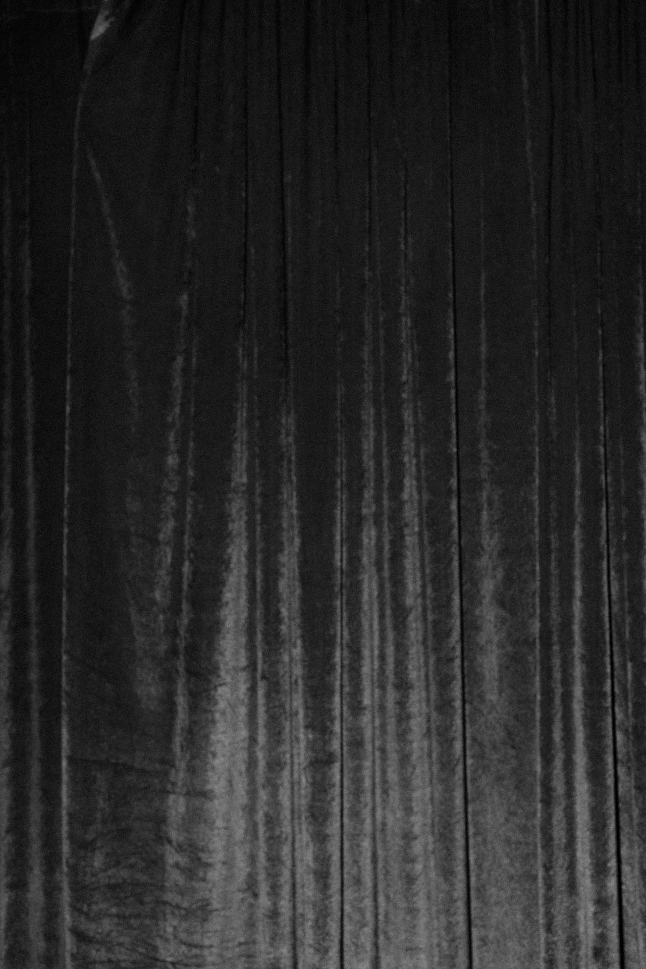 black and white velvet in heightened flash photography