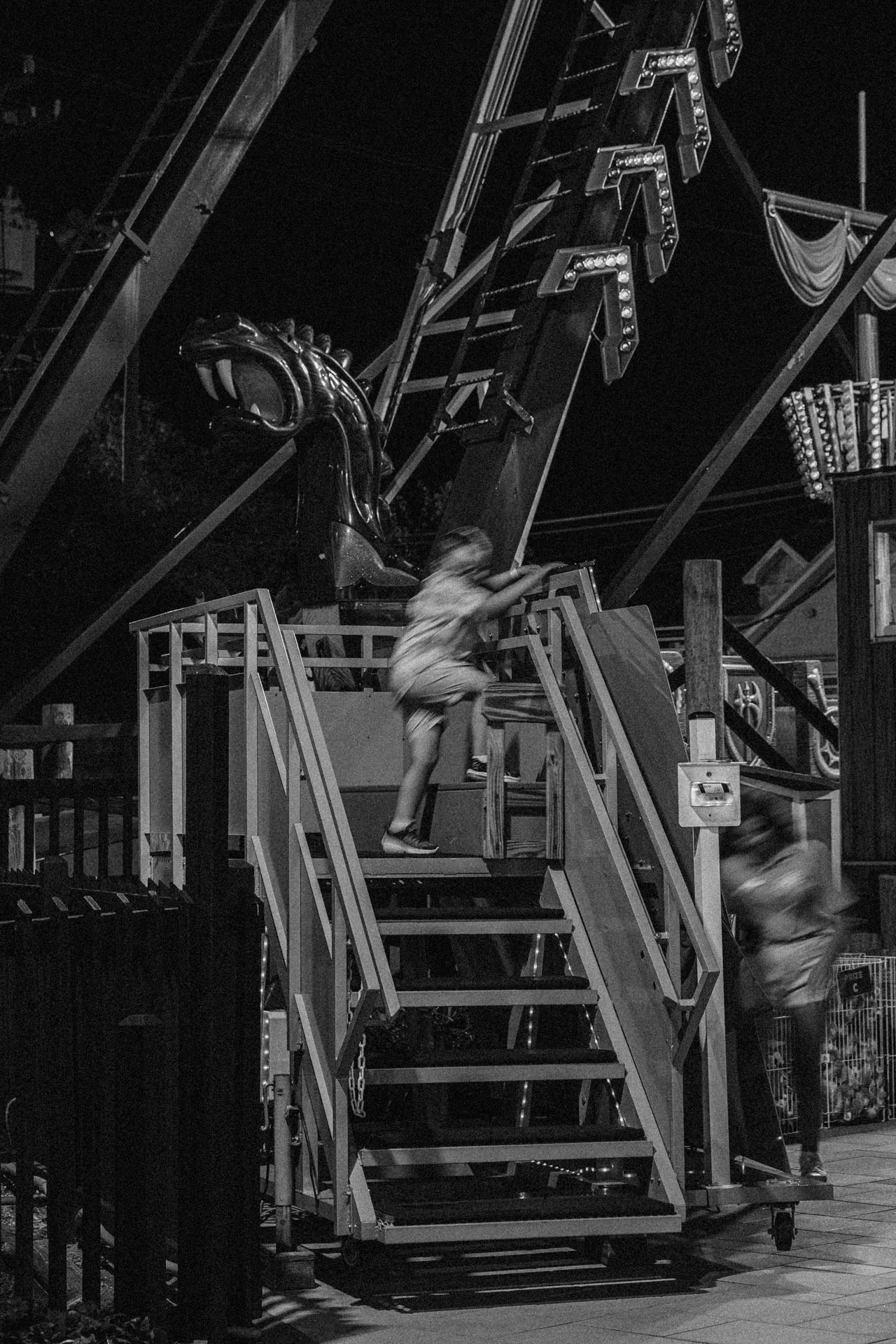 fantasy island amusement park stairs