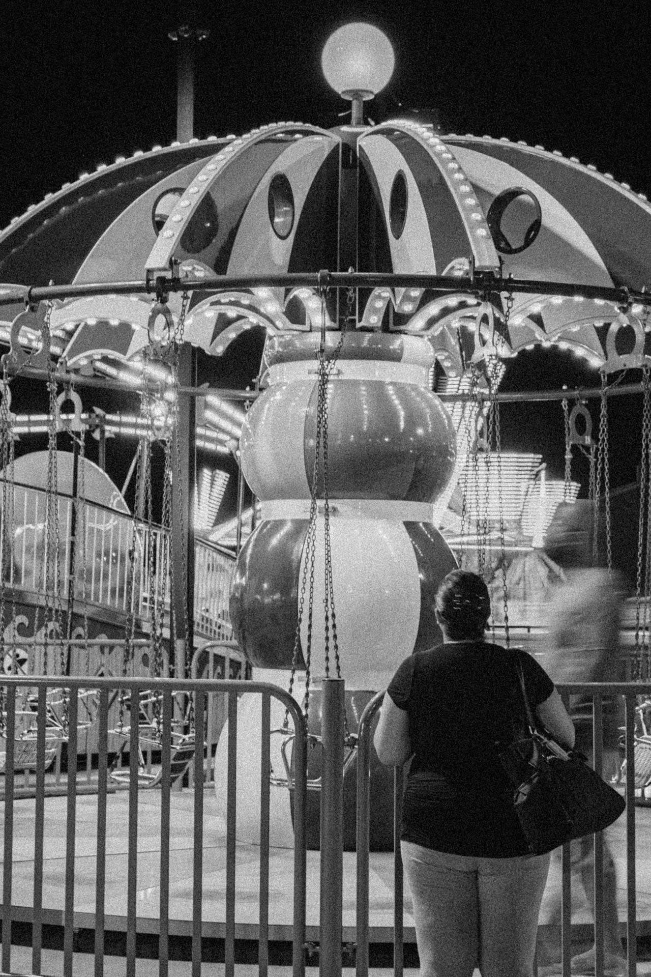 the fantasy island amusement park carousel