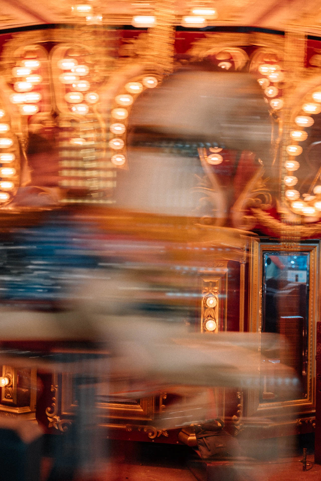 the fantasy island amusement park carousel