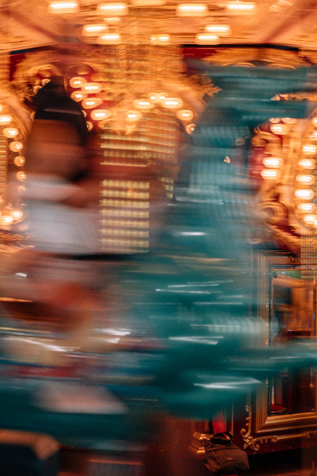 the fantasy island amusement park carousel