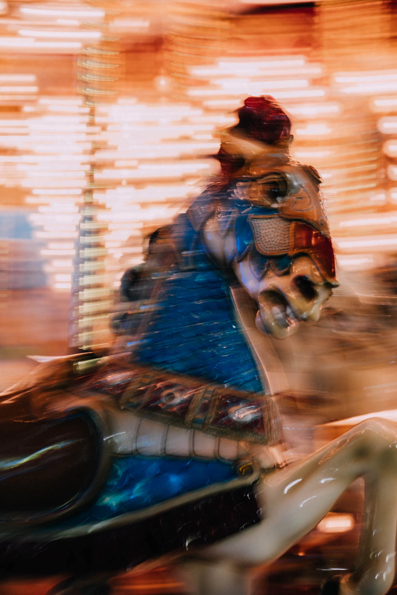 the fantasy island amusement park carousel