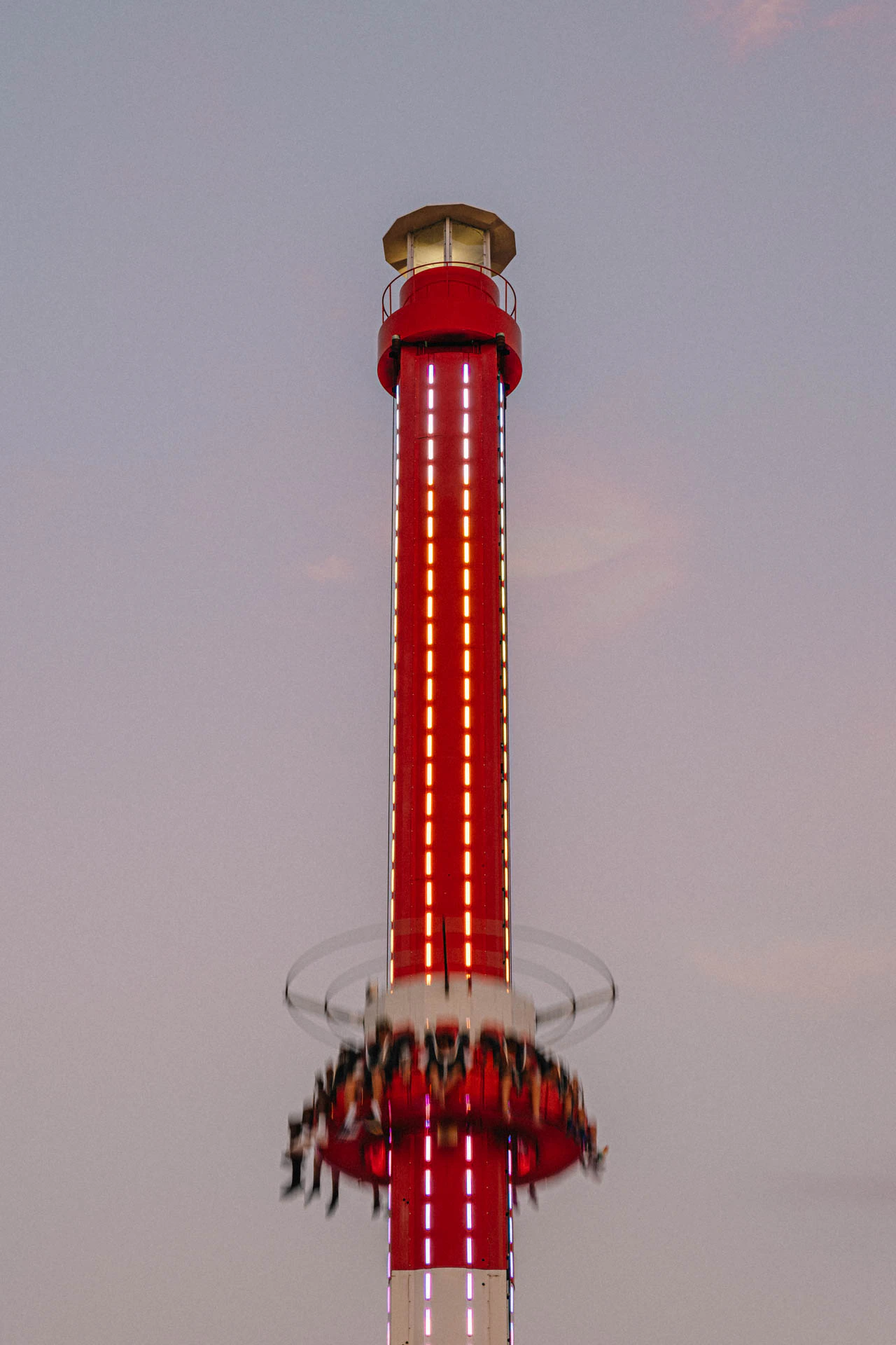 the lighthouse drop zone ride