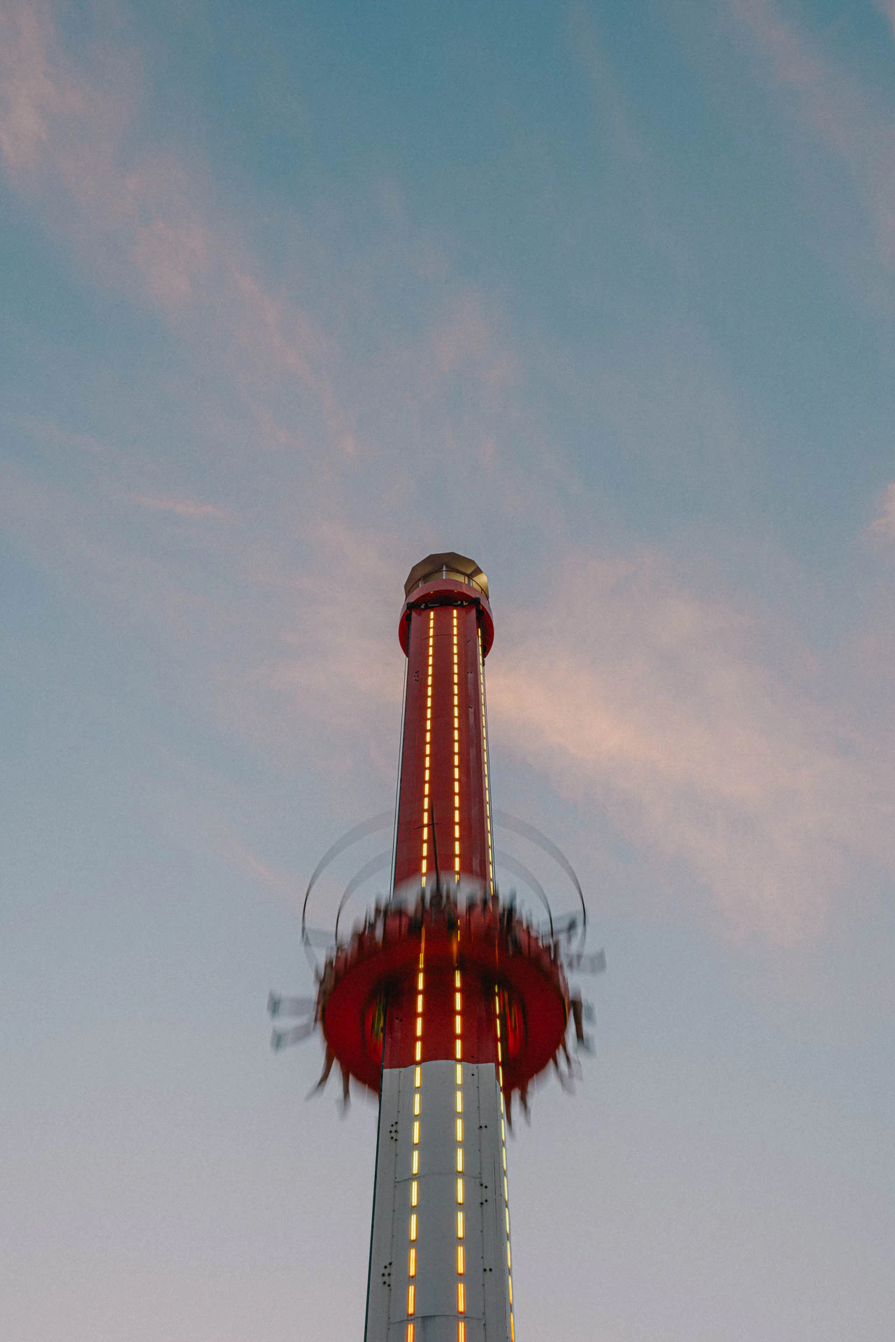 the lighthouse drop zone ride
