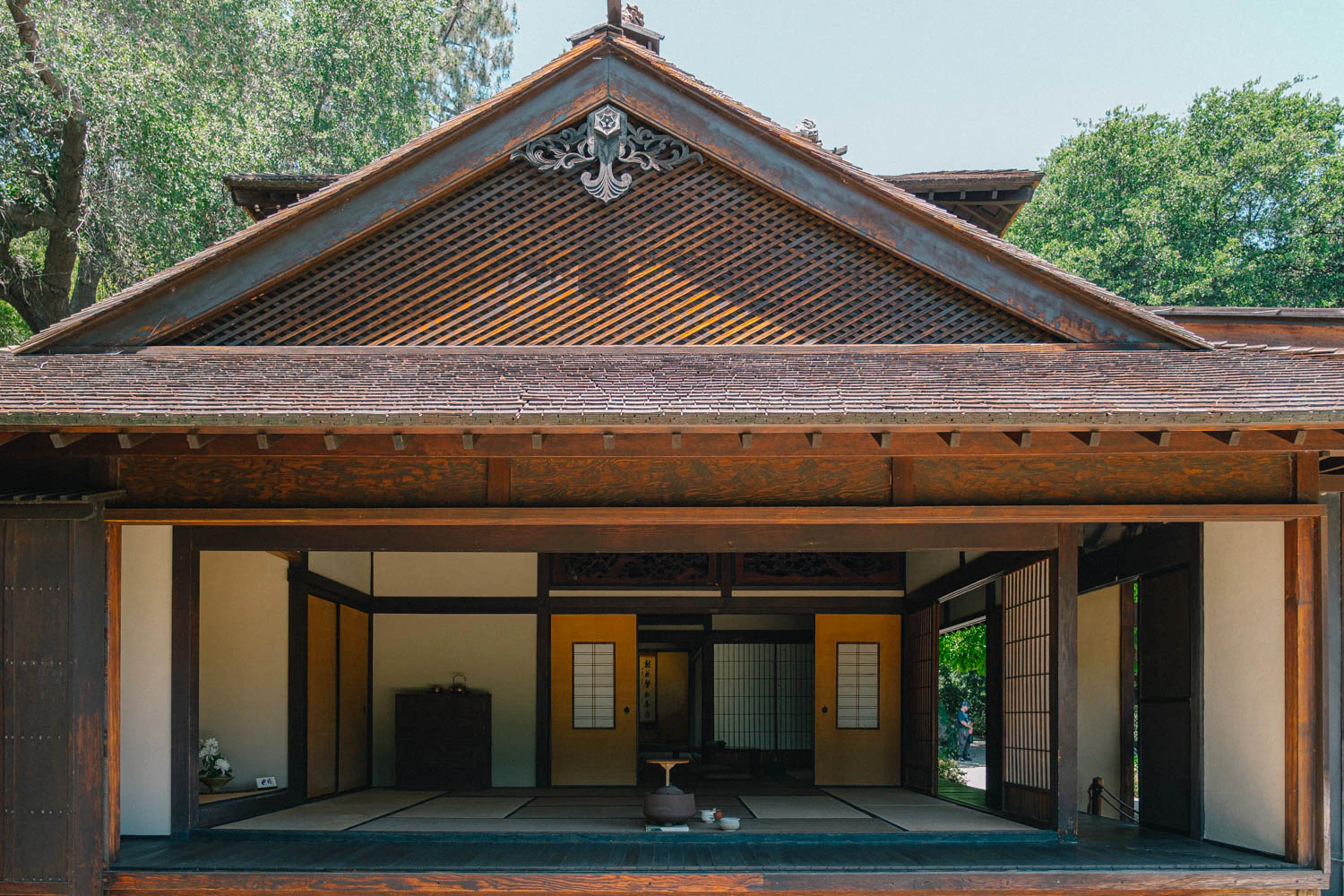 Japanese house at the Huntington Garden and Museum in Los Angeles
