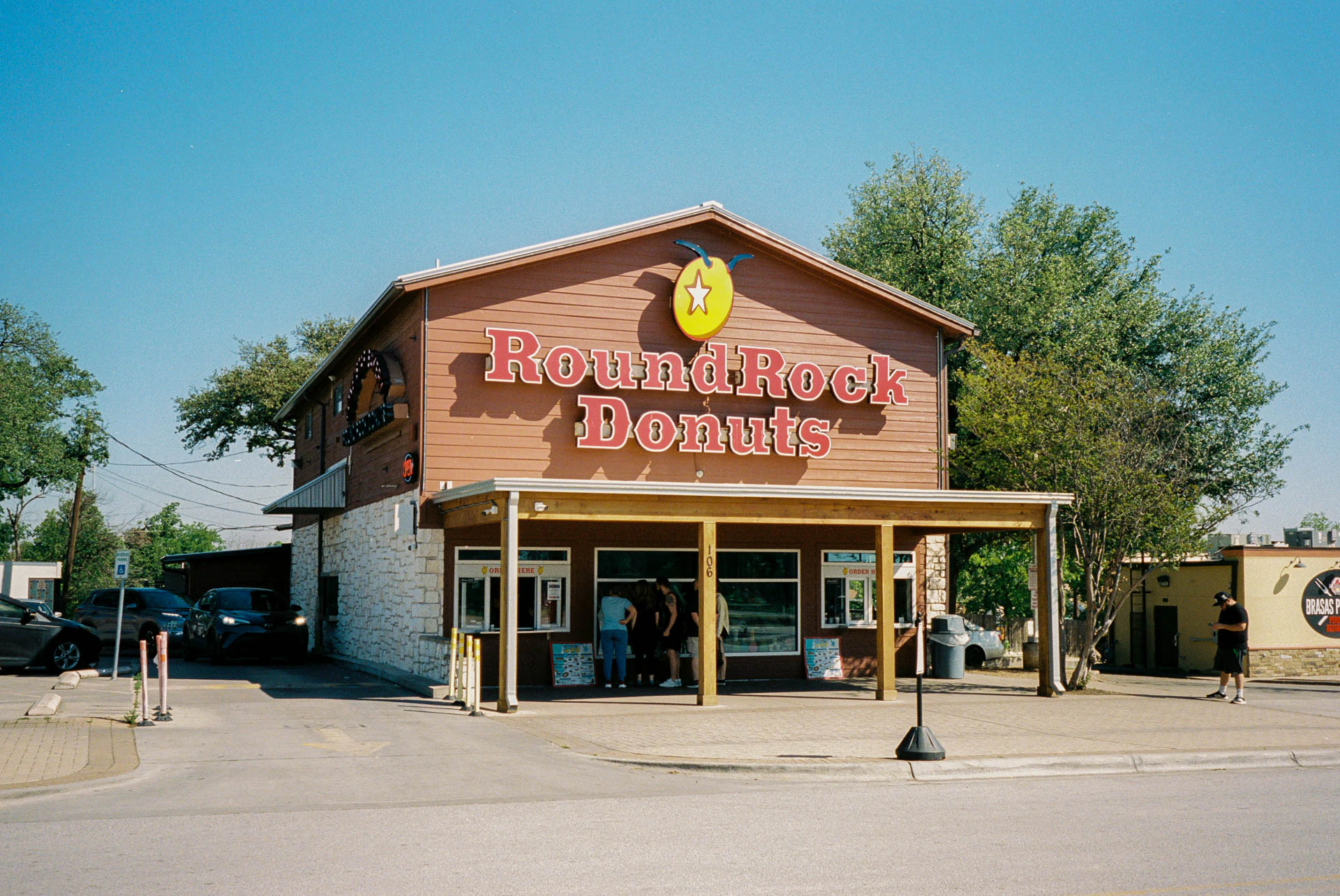 round rock donuts in Texas on film