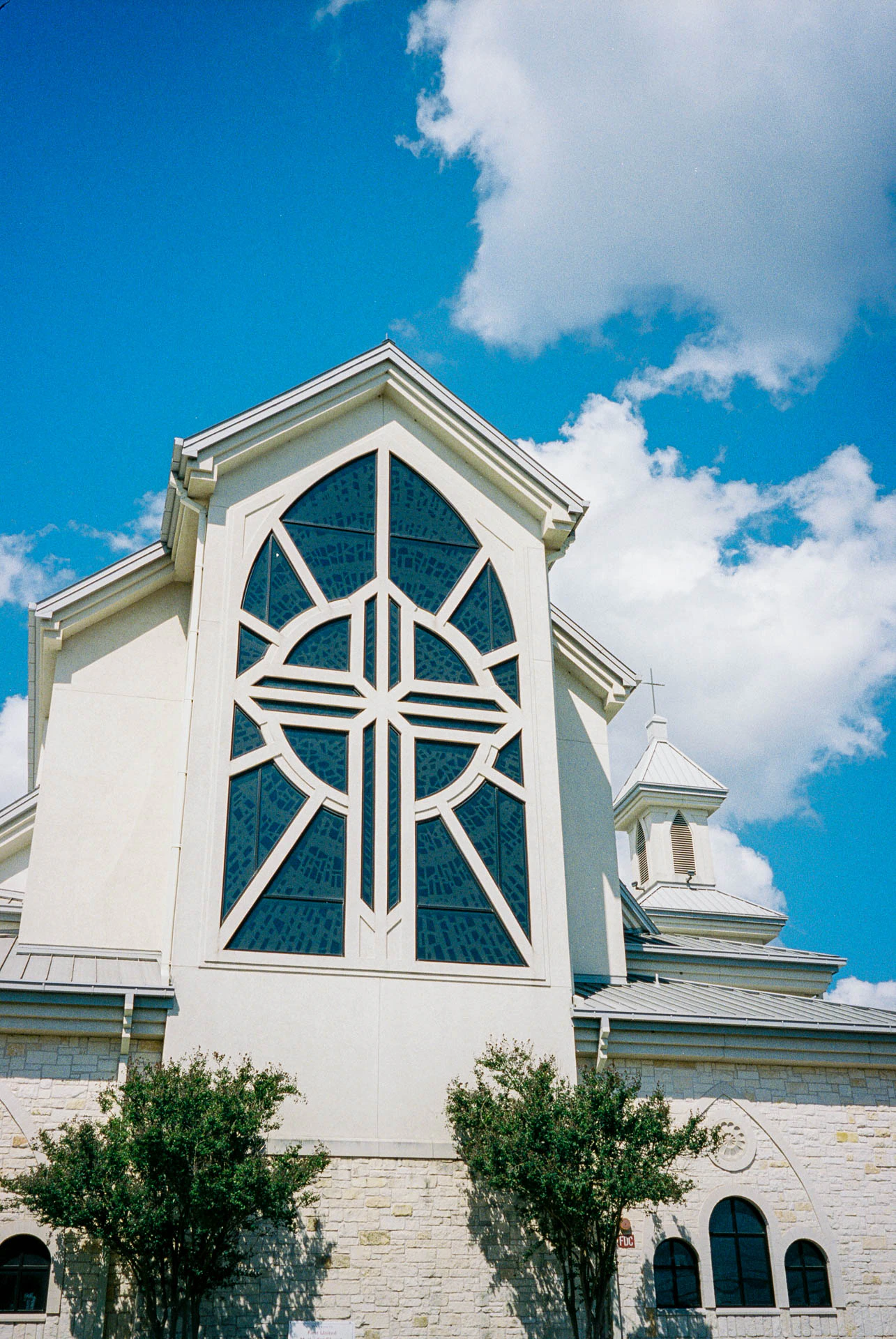 church in round rock Texas on film