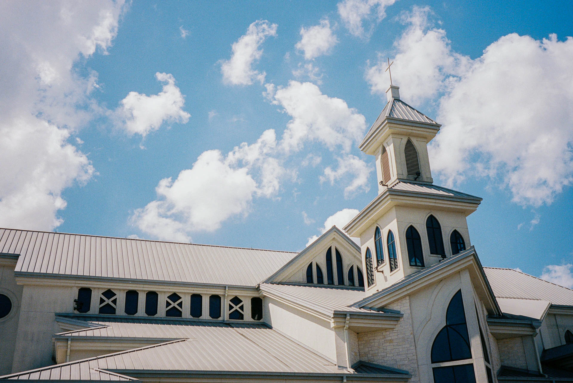 church in round rock Texas on film