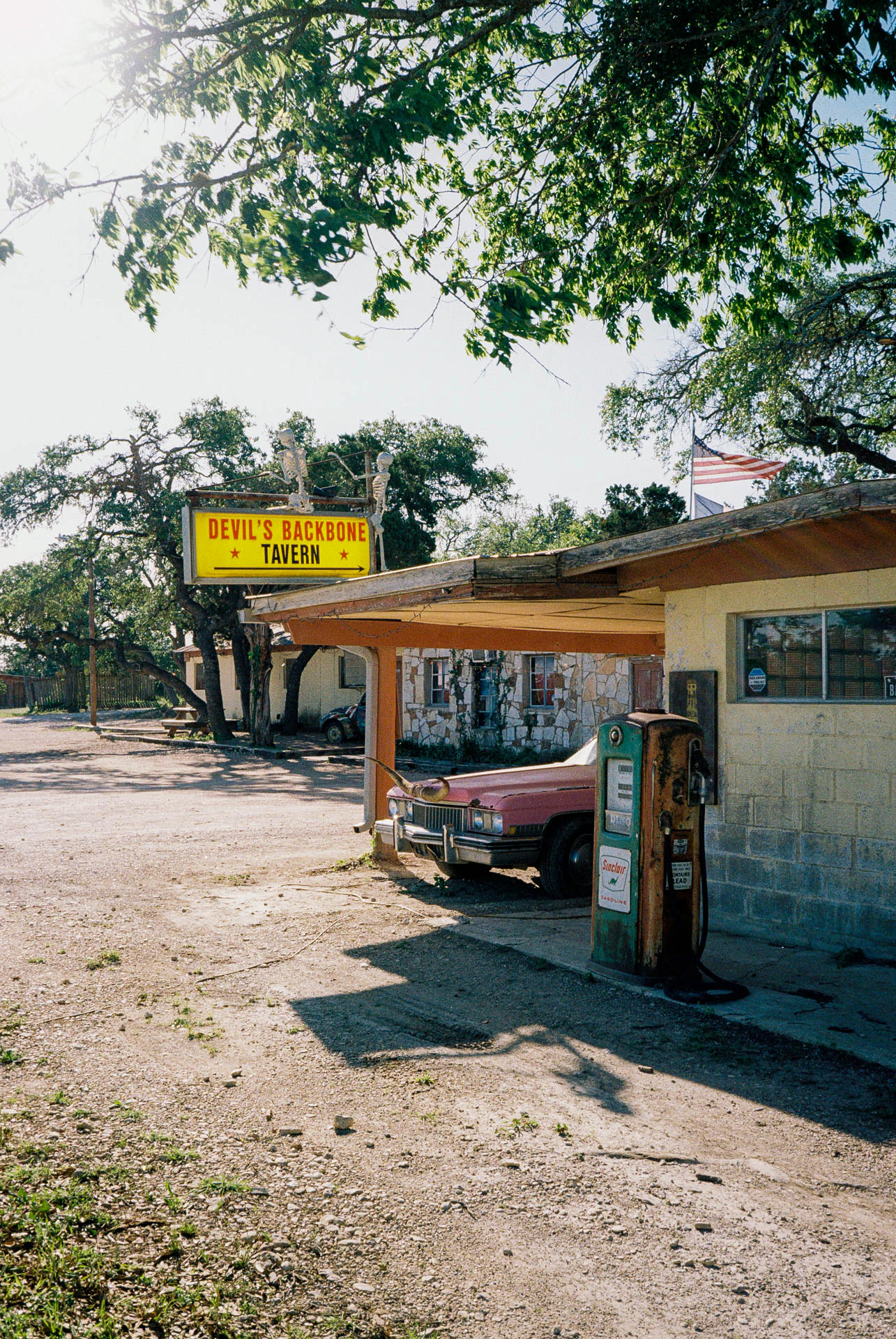 devils backbone in texas on film