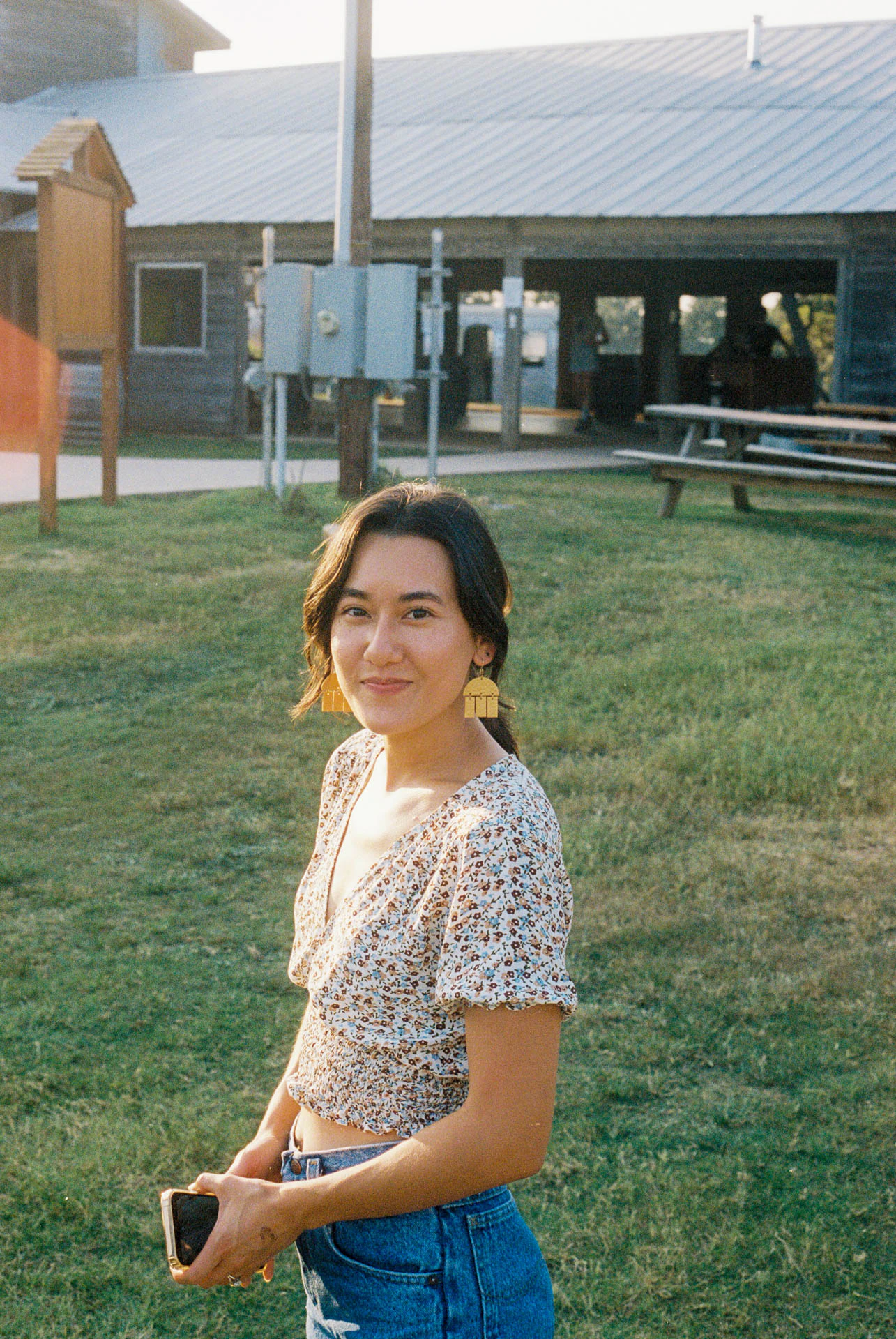 Jules Acree at jester king brewing on film