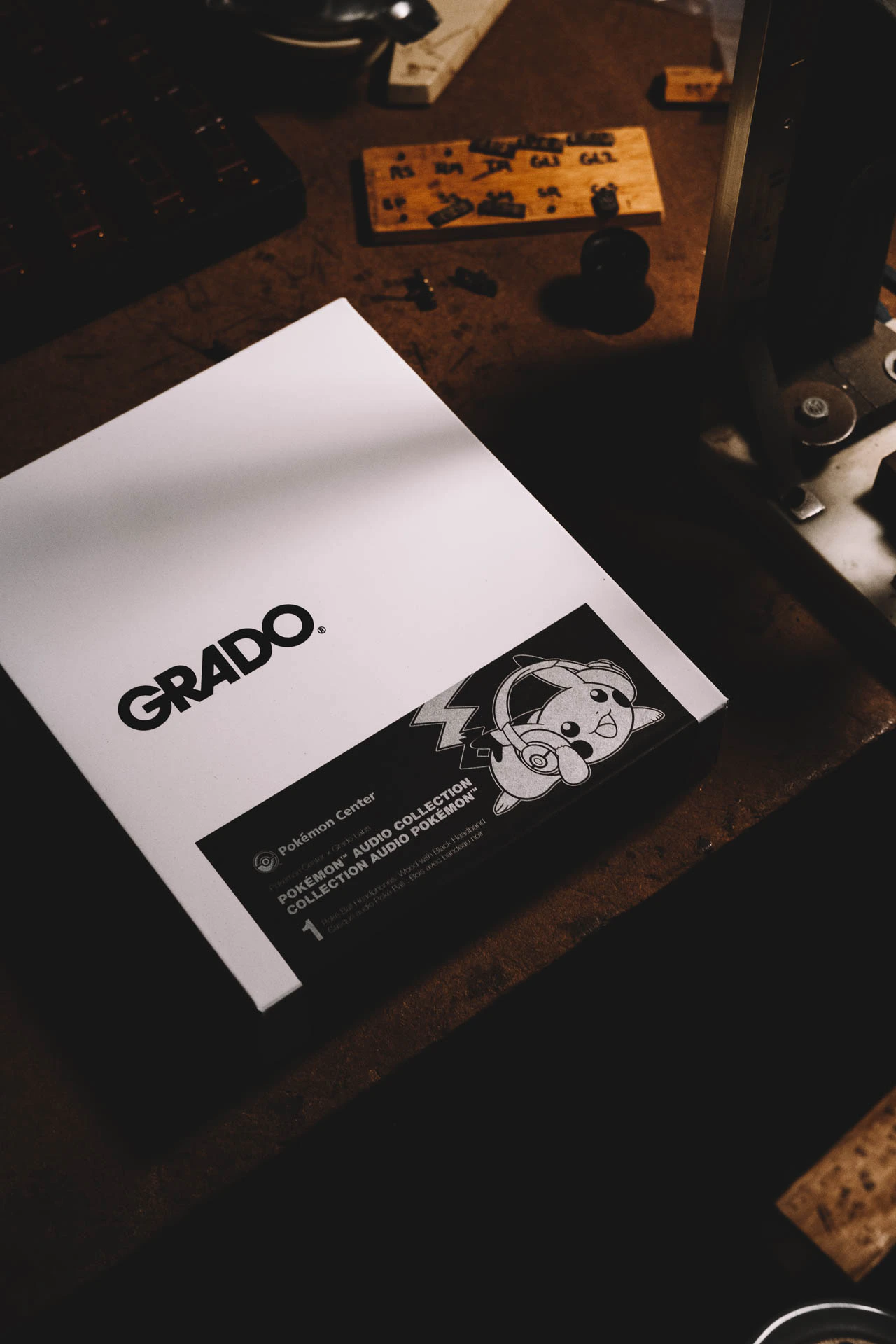 Grado Labs Pokémon headphones box