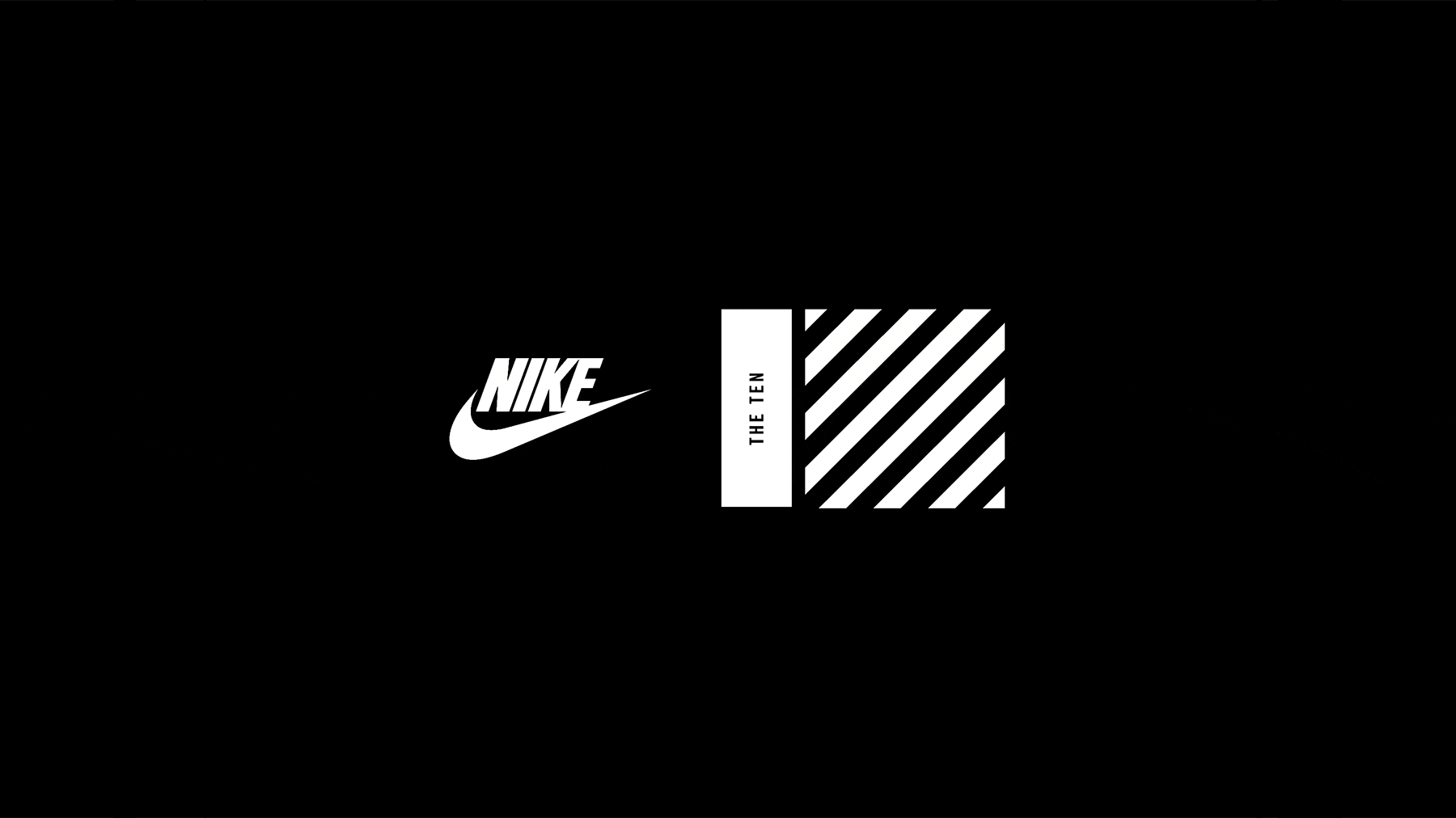Nike 'The Ten' by Virgil Abloh Graphic Identity & Subbranding